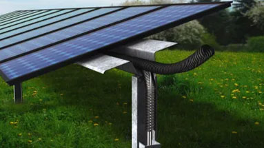 Sicherer Kabelschutz für Solaranlagen
